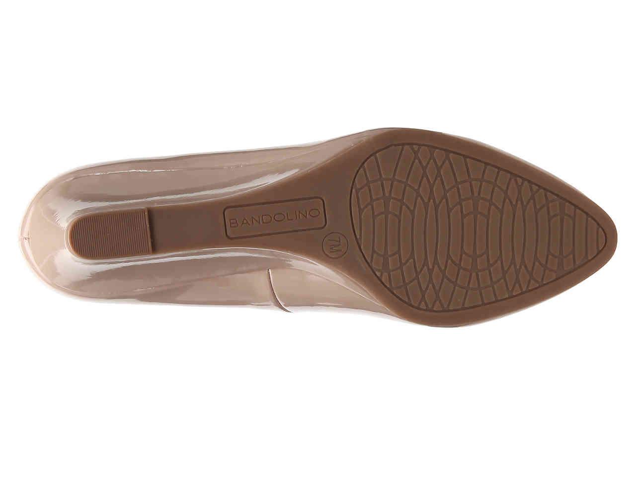 bandolino franci wedge pump