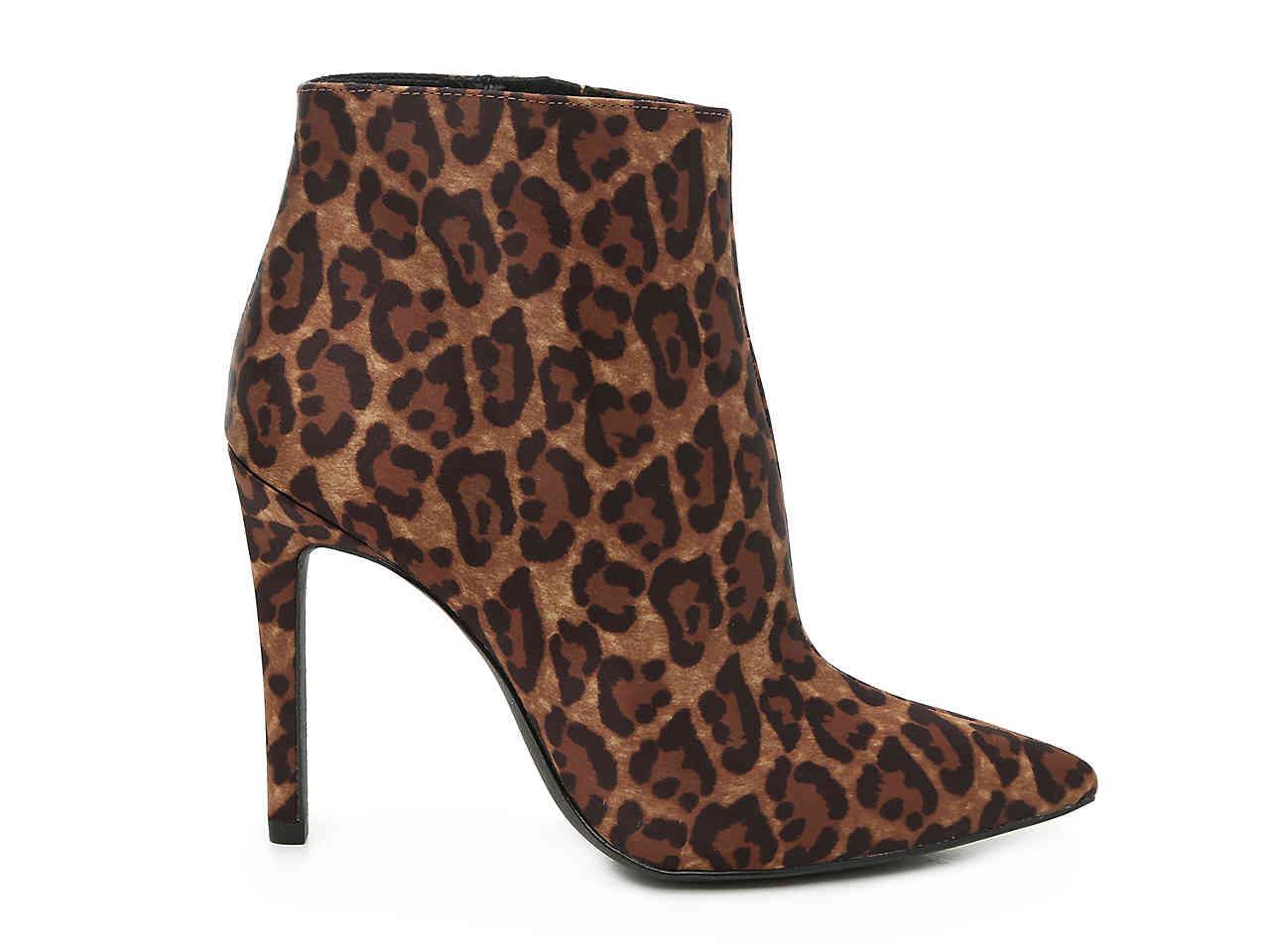 jessica simpson leopard print booties