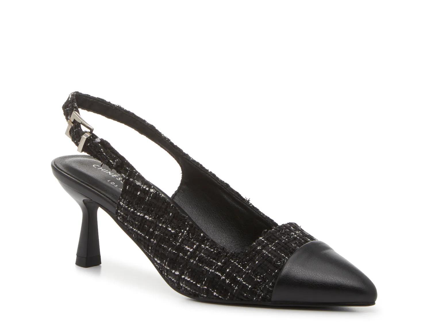 thumbnail image 2 of Deadstock Chinese Laundry Peep Toe Black 2 of 9