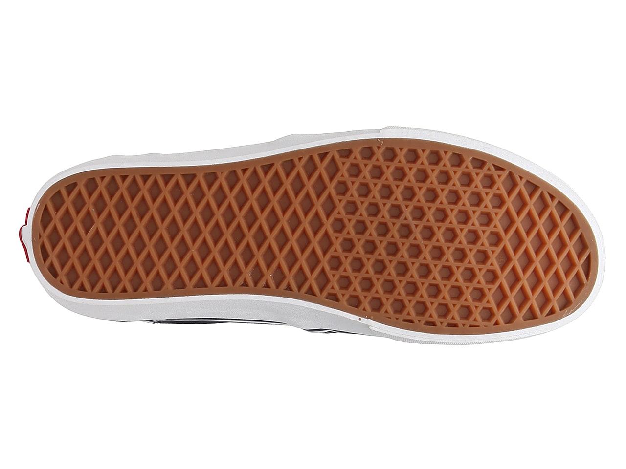 men's asher deluxe leather slip on low top sneaker