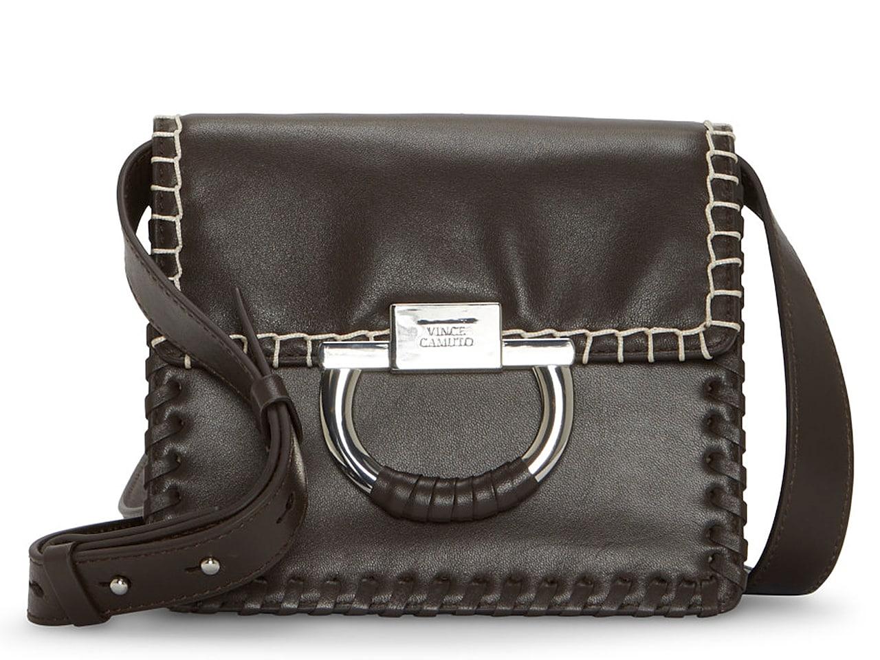 Vince Camuto Billu Leather Crossbody Bag in Black Lyst