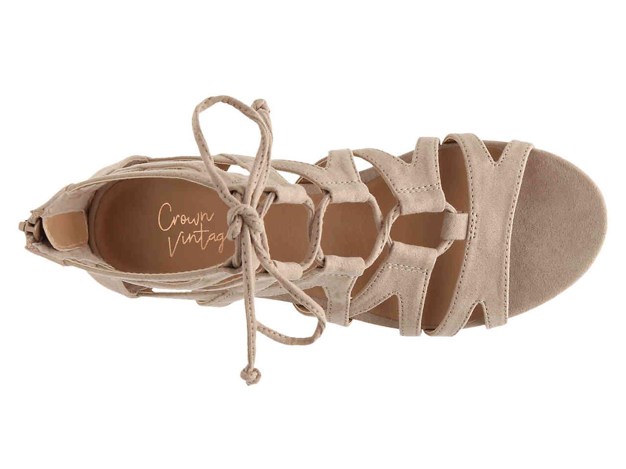Crown vintage sage wedge best sale sandal