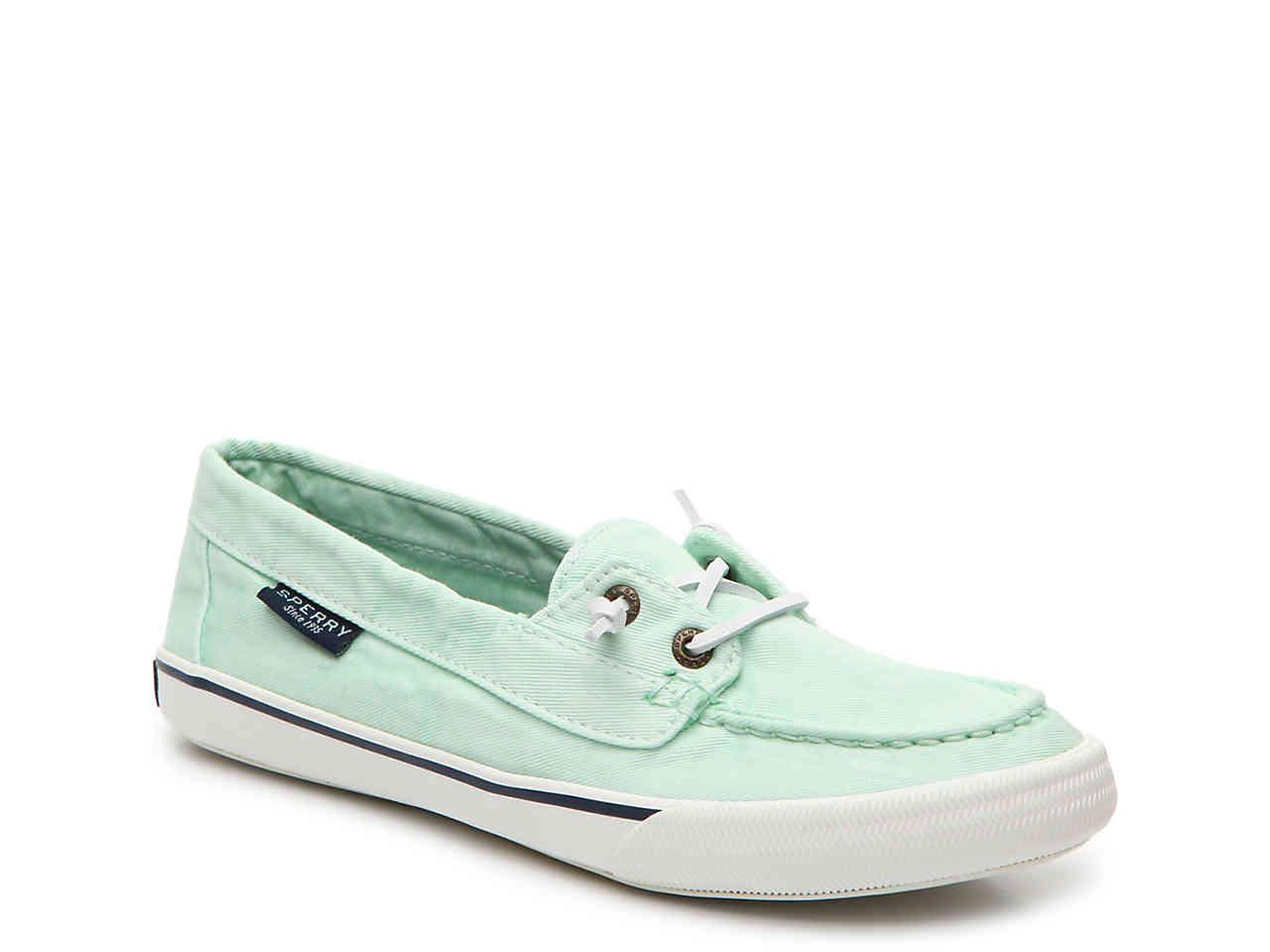sperry top sider green sole