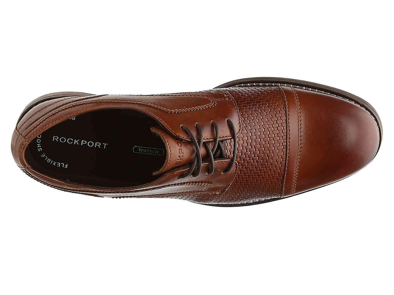 rockport wyat cap toe oxford