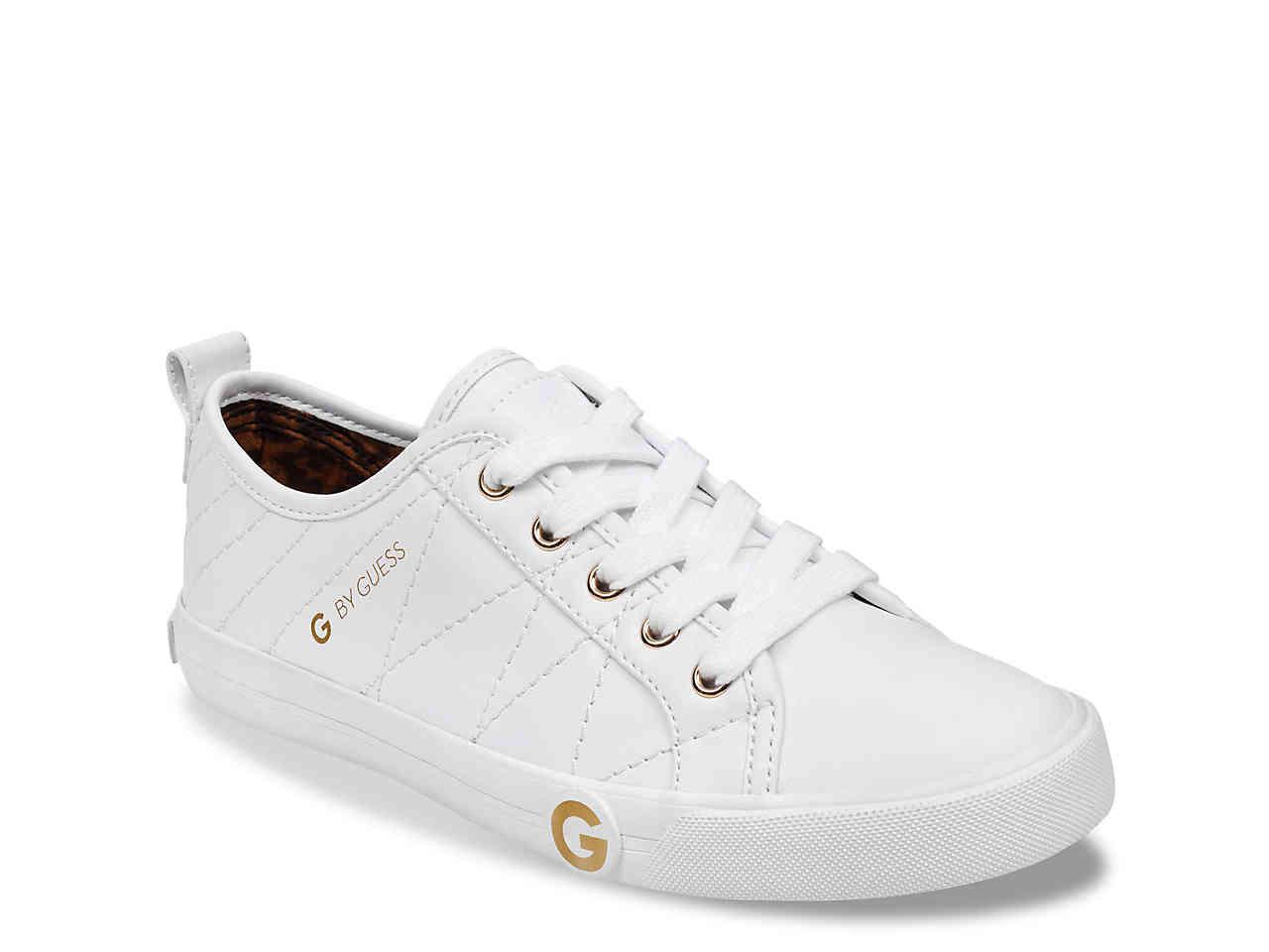 g by guess white shoes