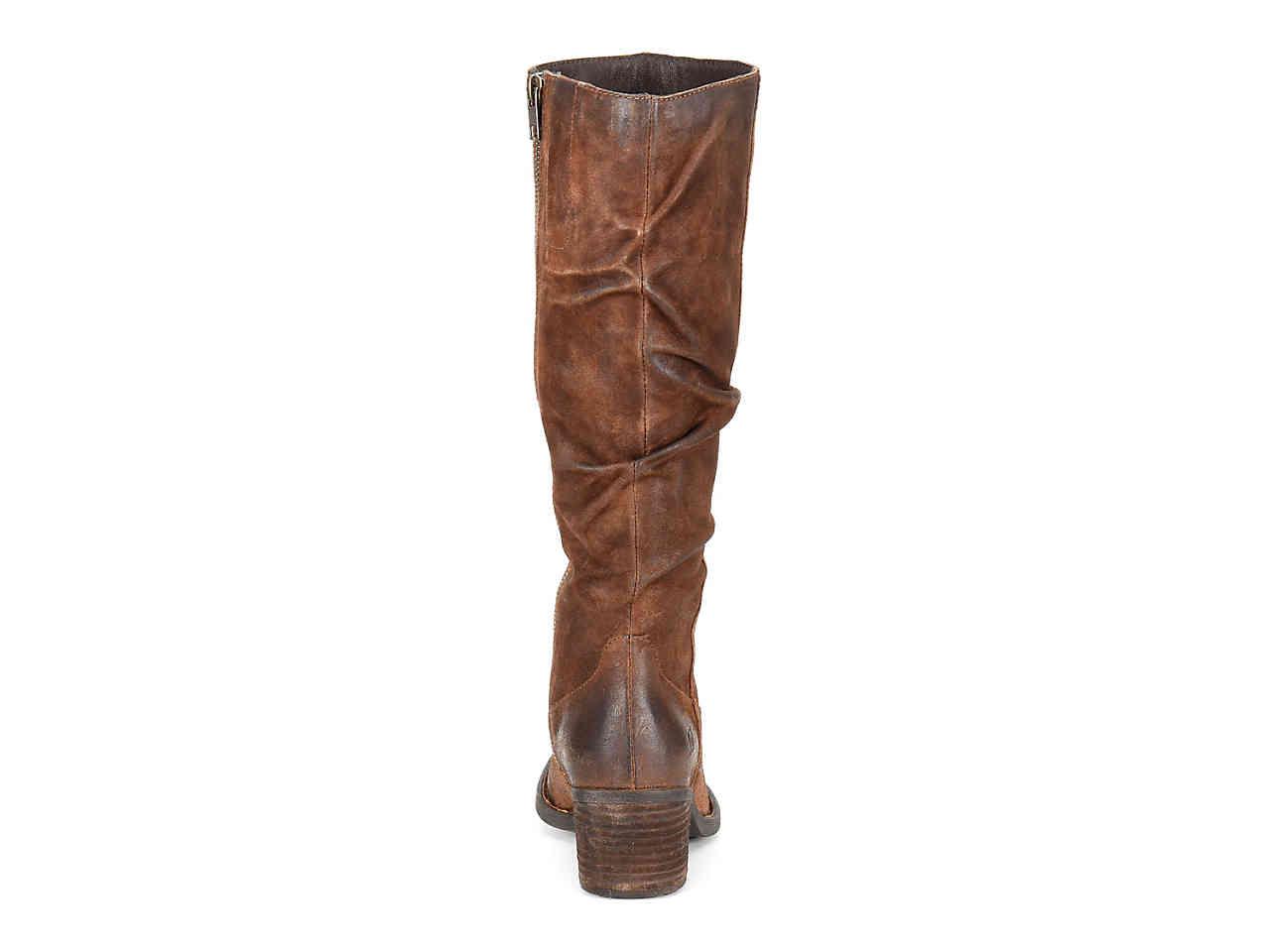 born cognac boots