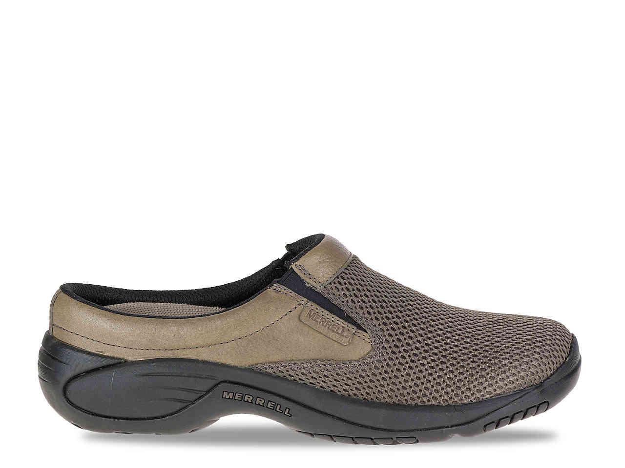 Merrell Leather Encore Bypass Slip-on Shoe in Grey (Gray) for Men - Lyst