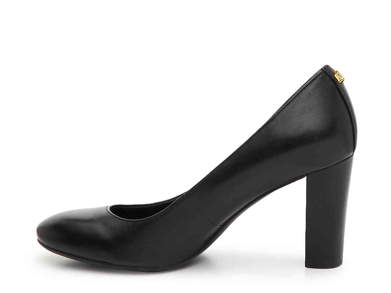 Lauren by Ralph Lauren Marshall Pump in Black Lyst