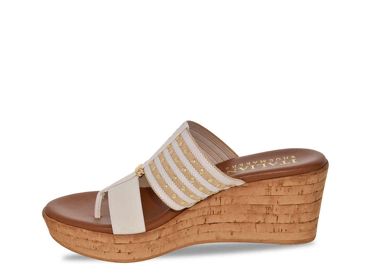 italian shoemakers nami wedge sandal