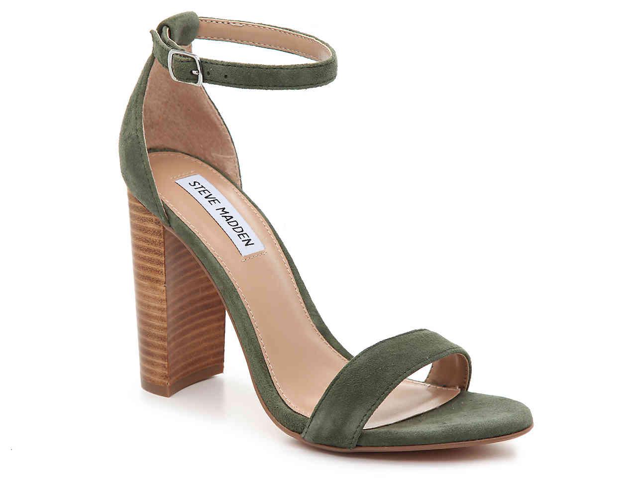 steve madden green sandals