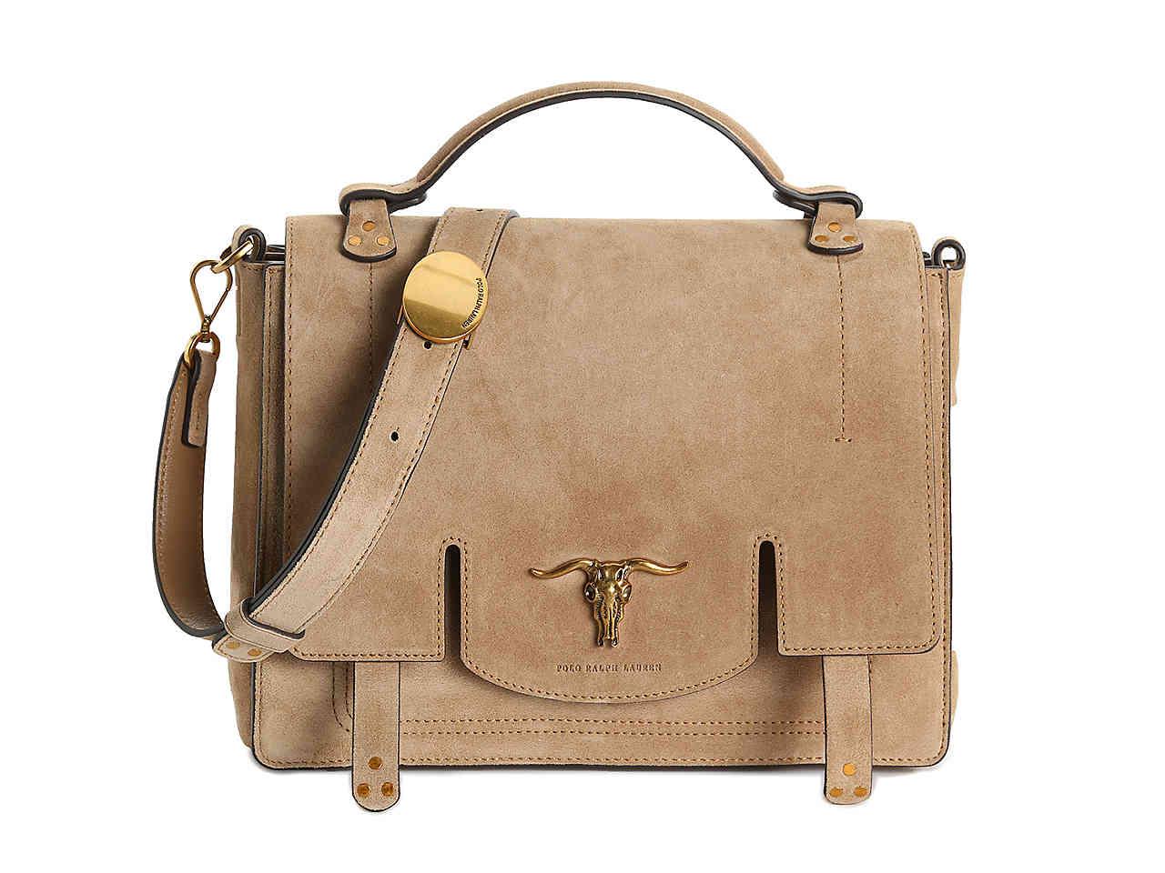 ralph lauren steer head bag