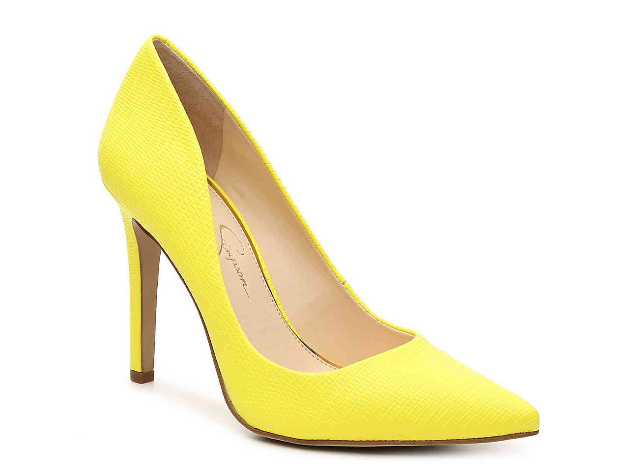 Jessica Simpson Cassani Pumps in Yellow | Lyst