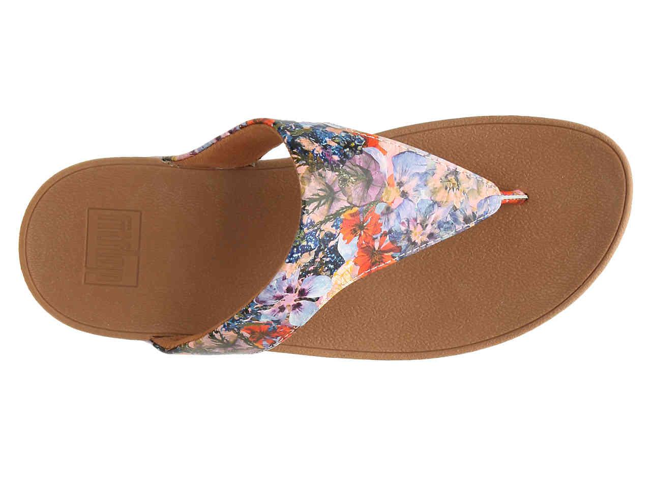 fitflop lottie flower crush wedge sandal