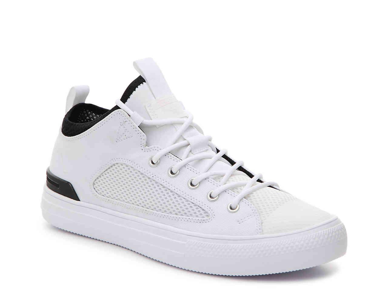 Converse Canvas Chuck Taylor All Star Ultra Lite Mid-top Sneaker in White  for Men | Lyst