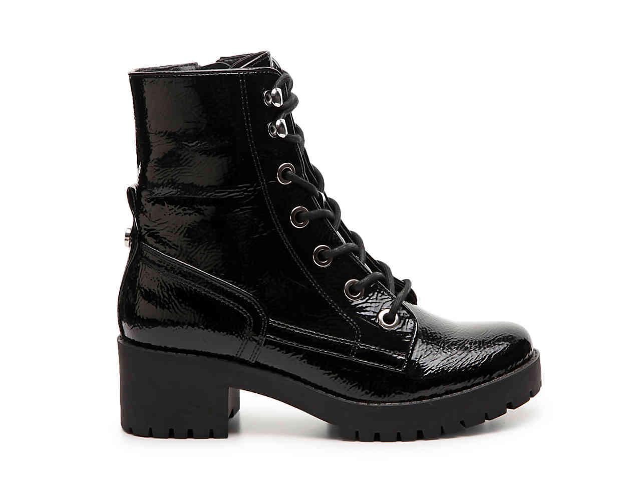 steve madden georgie combat boot