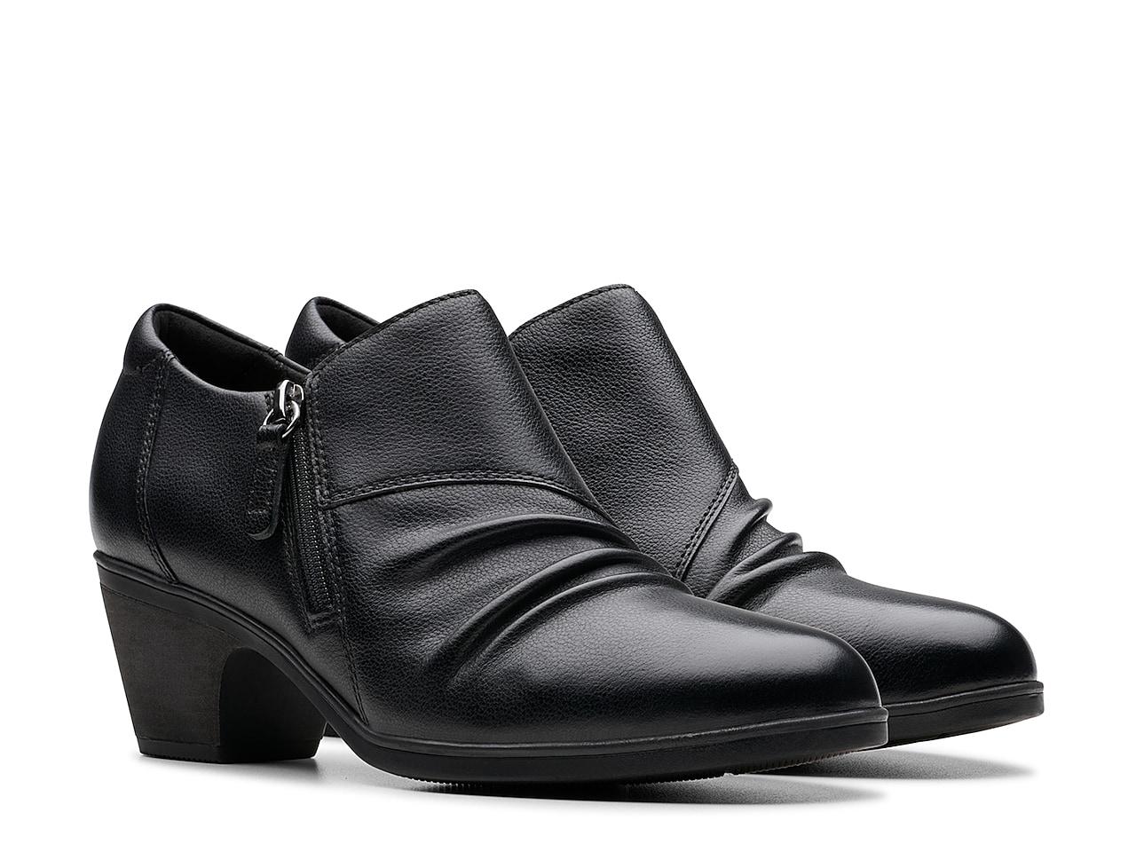 Clarks Emily Braley Bootie in Black Lyst