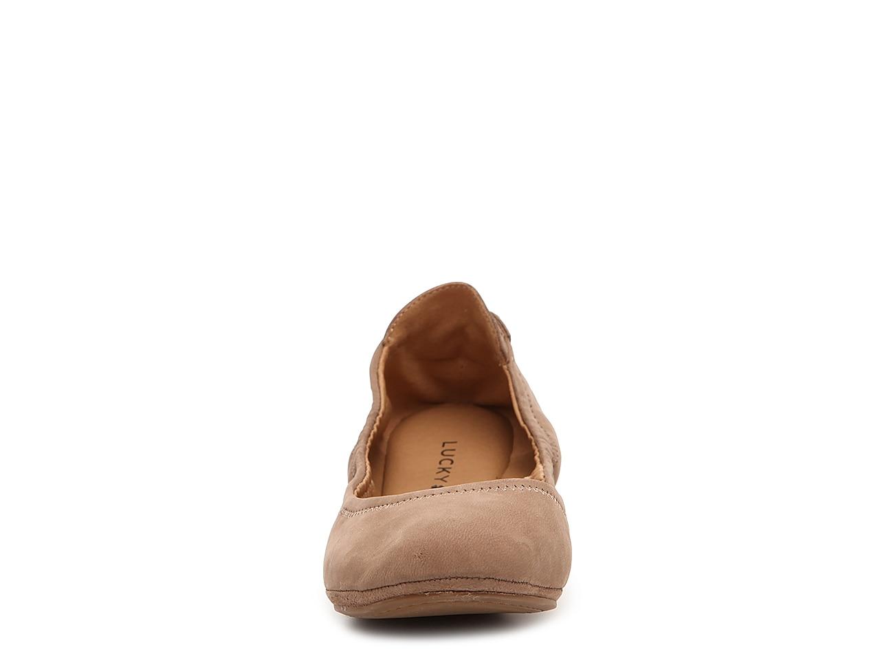 Lucky Brand Echo Ballet Flat in Brown Lyst