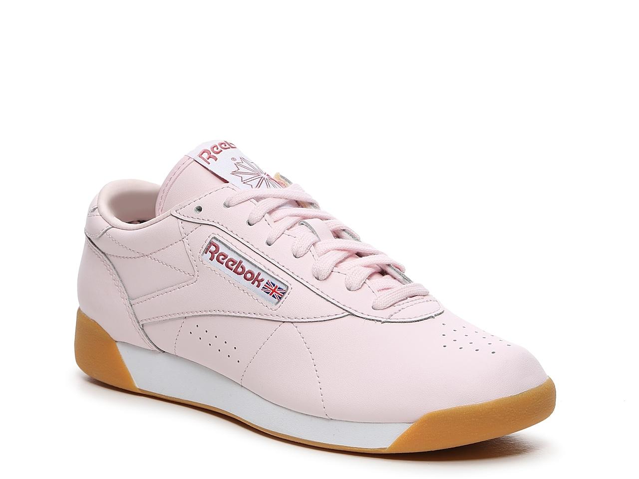 light pink reeboks