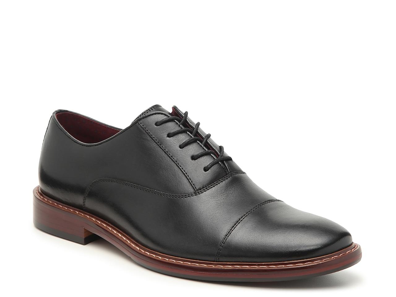 Aston grey kindu cap toe oxford Clearance