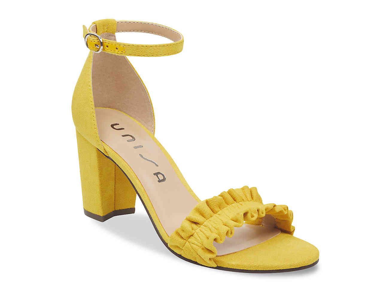 unisa yellow shoes