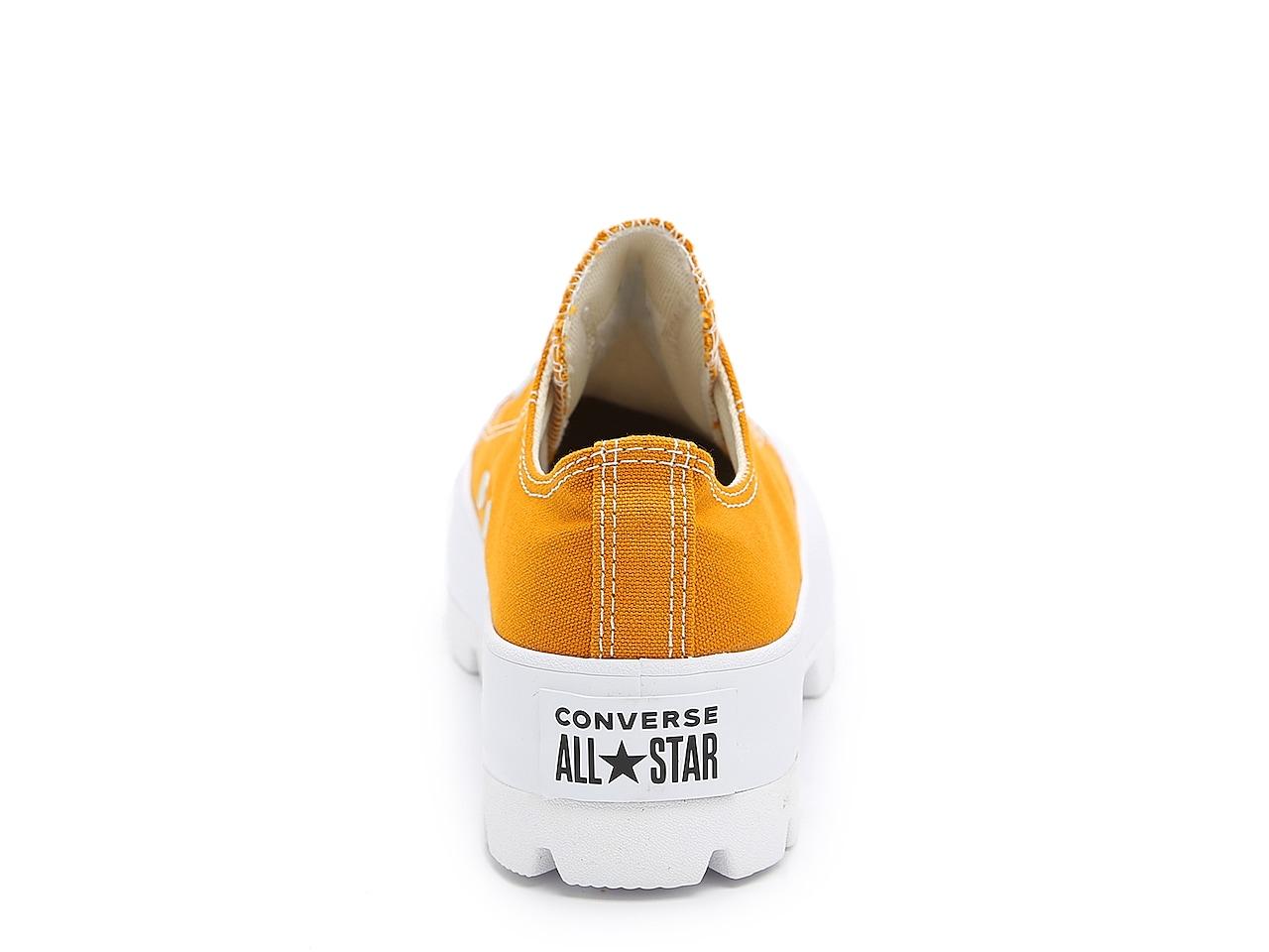 mustard lugged converse