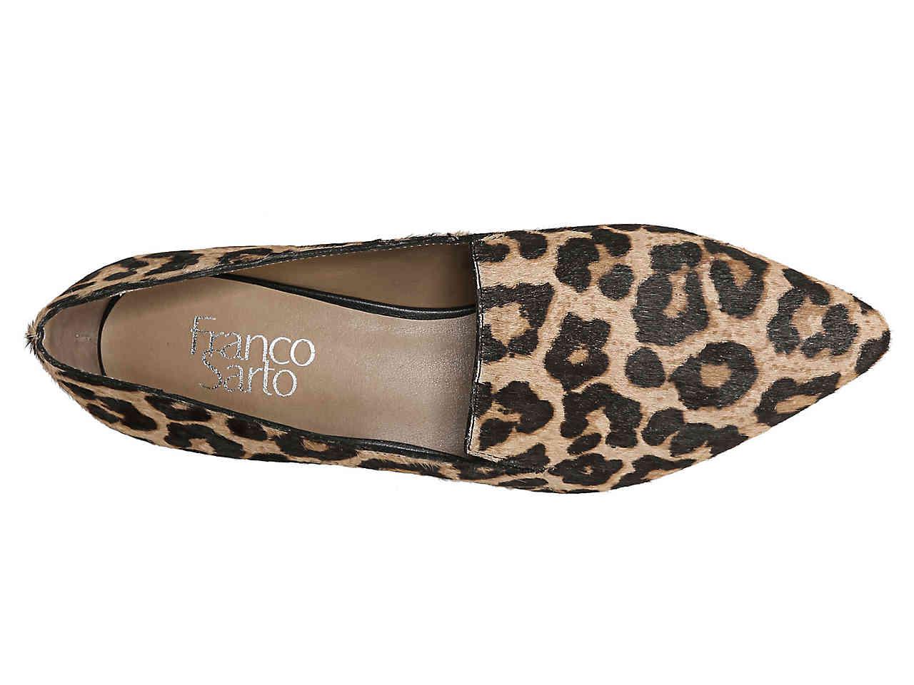 franco sarto saturn loafer leopard