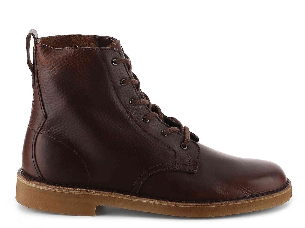 Leather Desert Boot in Rust (Brown) for Men - Lyst