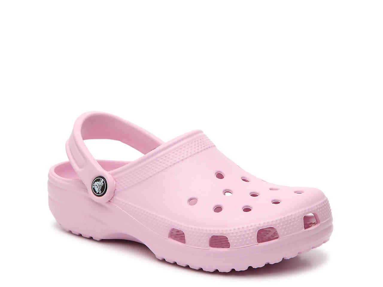 crocs classic translucent clog pink crocs classic translucent clog pink