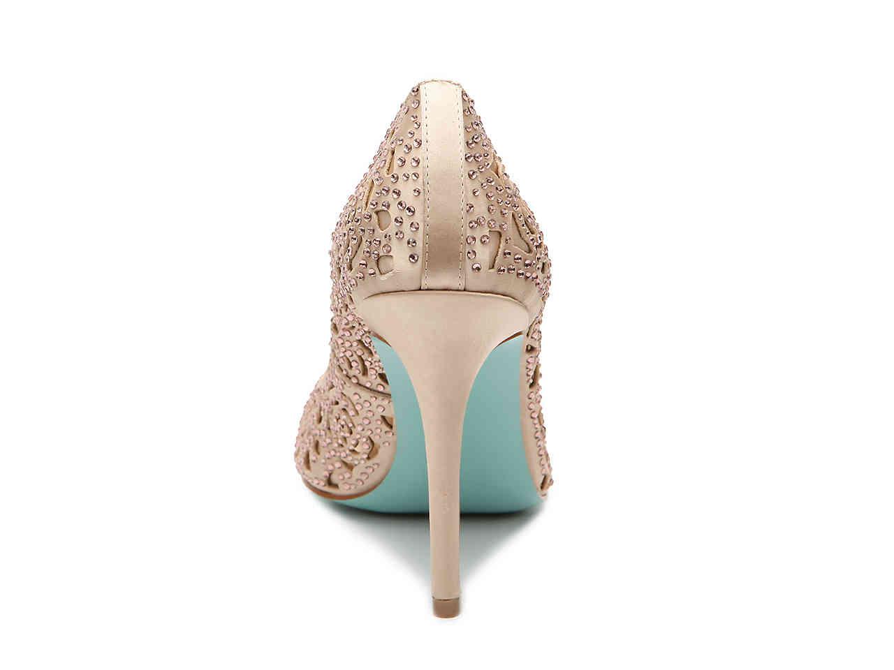 betsey johnson emili pump blush
