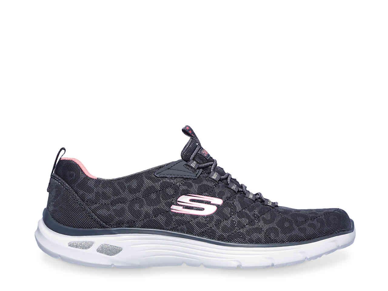 Skechers Synthetic Relaxed Empire Slip-on Sneaker in Leopard (Gray) - Lyst