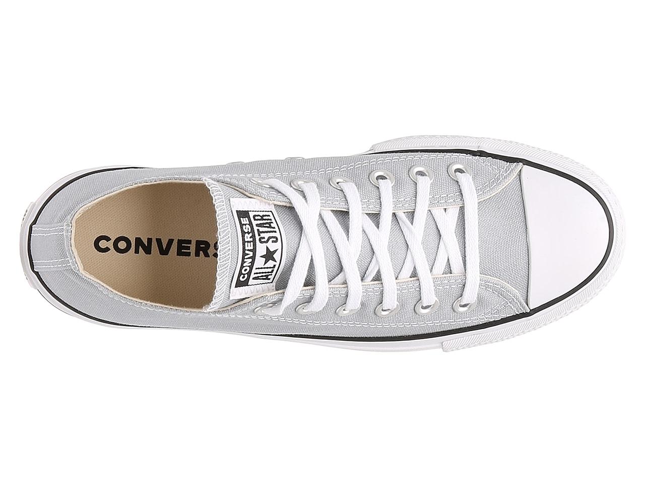 converse ox grey