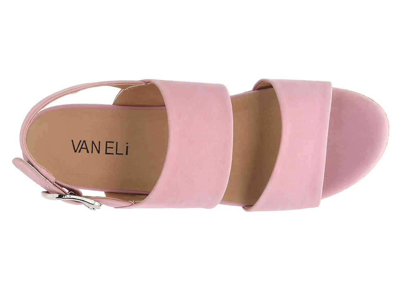 vaneli safty platform sandal
