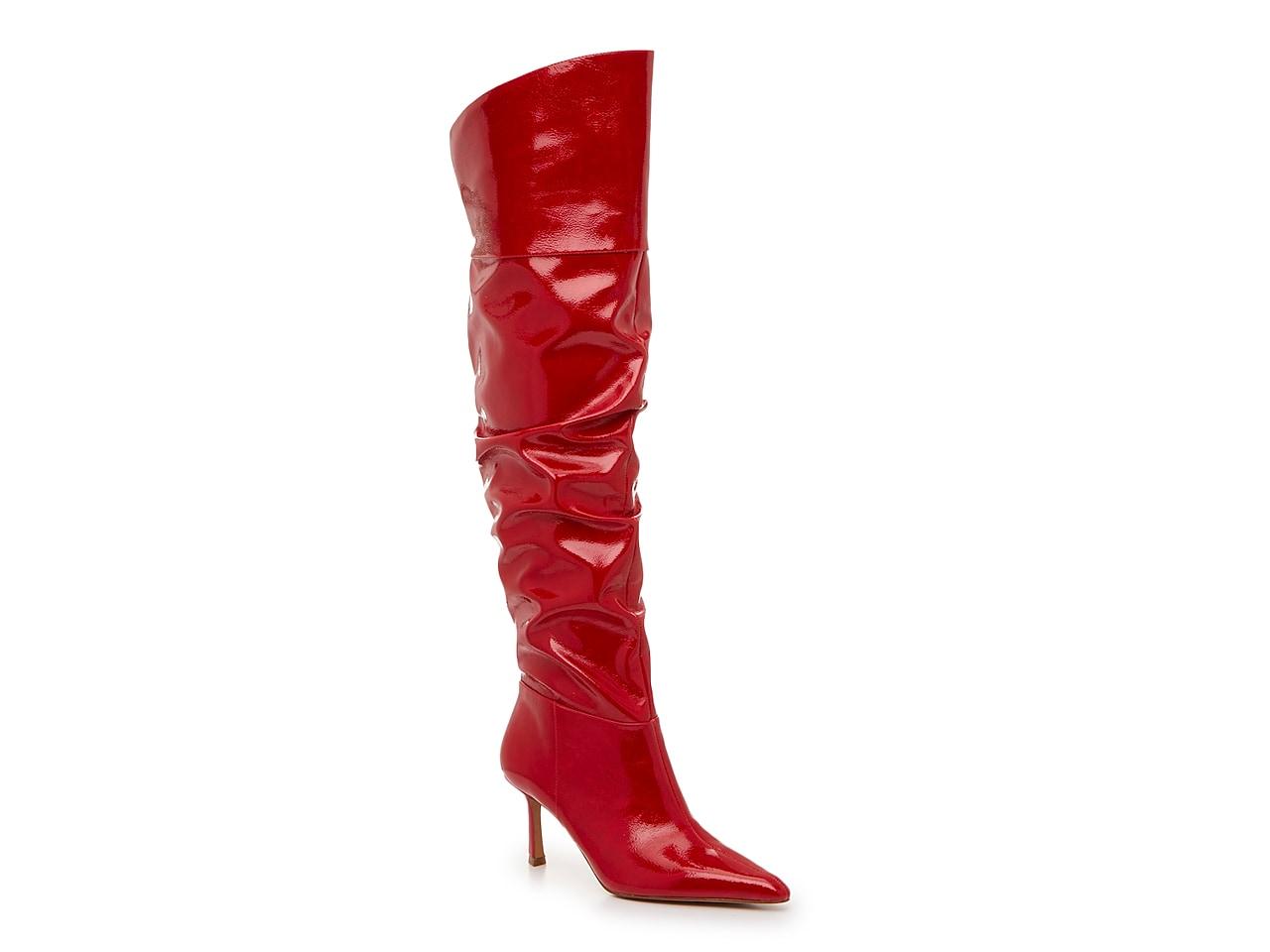 Jessica Simpson Ildora Over the knee Boot in Red Lyst