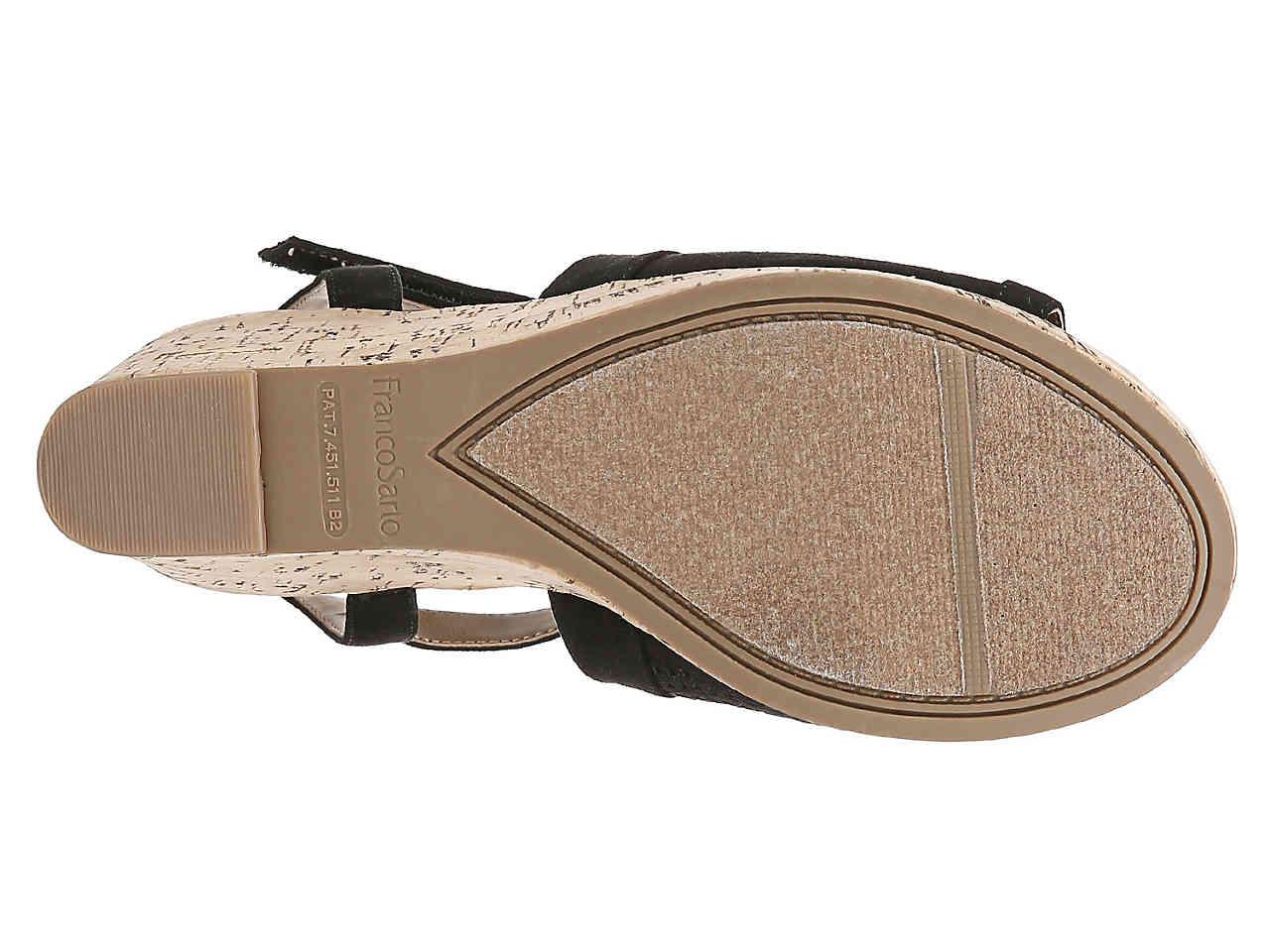franco sarto canyon wedge sandal