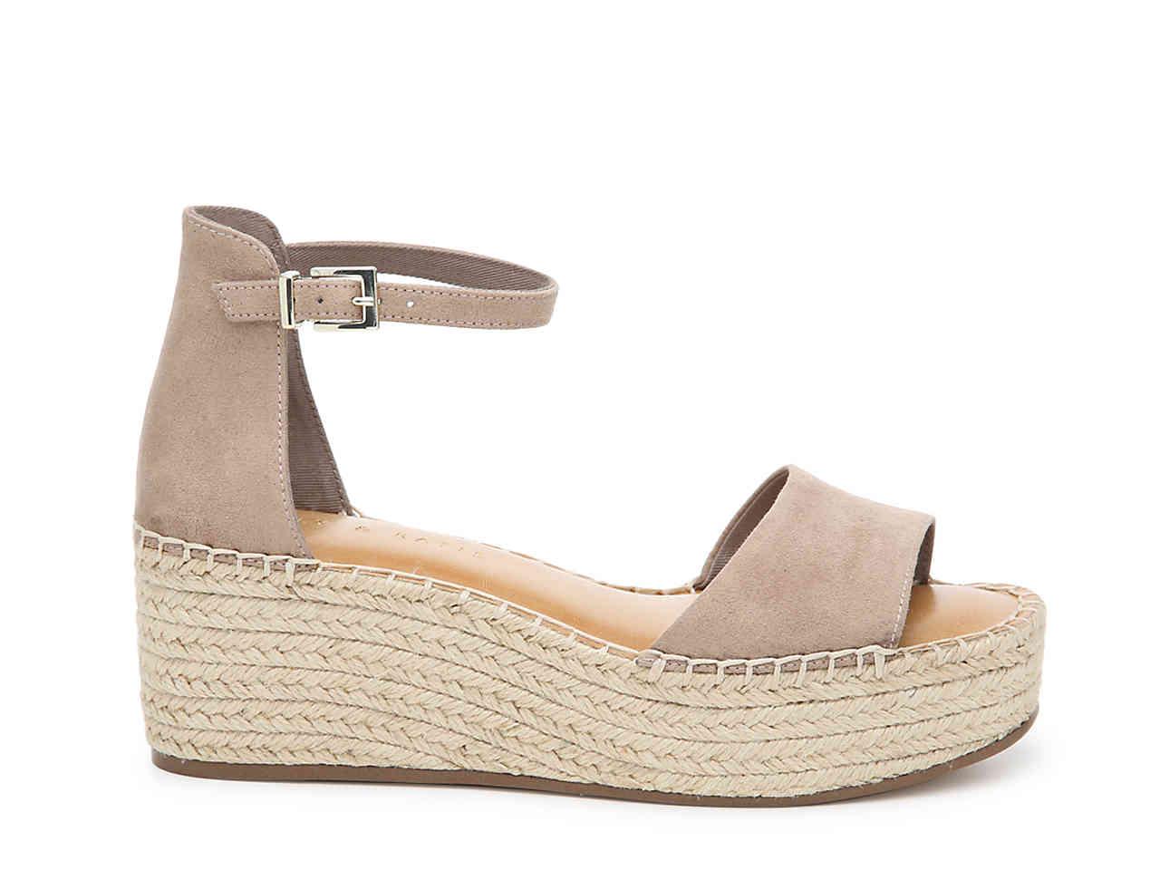 Kelly & Katie Synthetic Fedrick Espadrille Wedge Sandal in Natural - Lyst