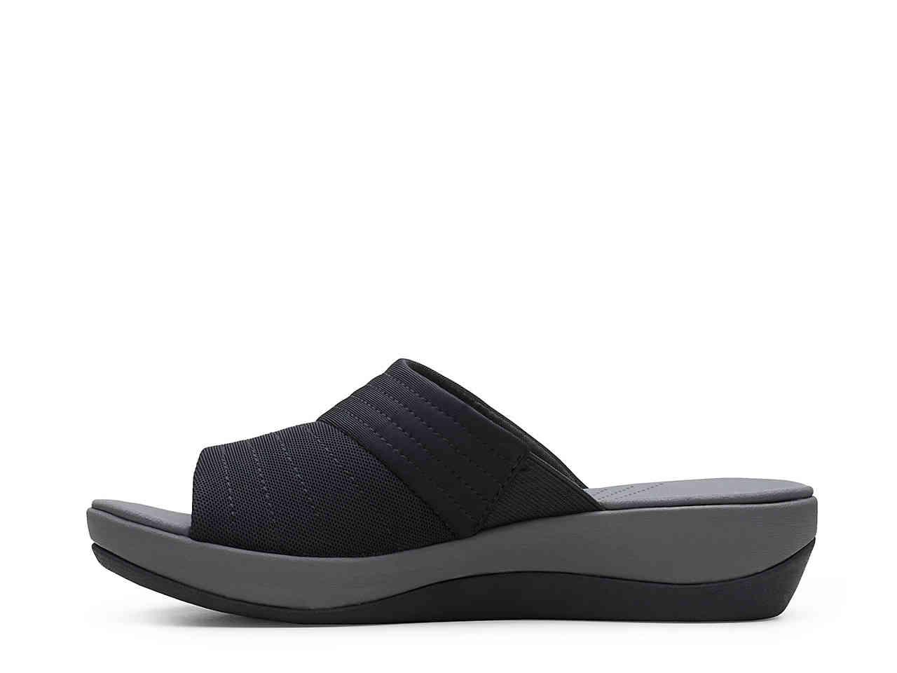 clarks arla peyton wedge sandal