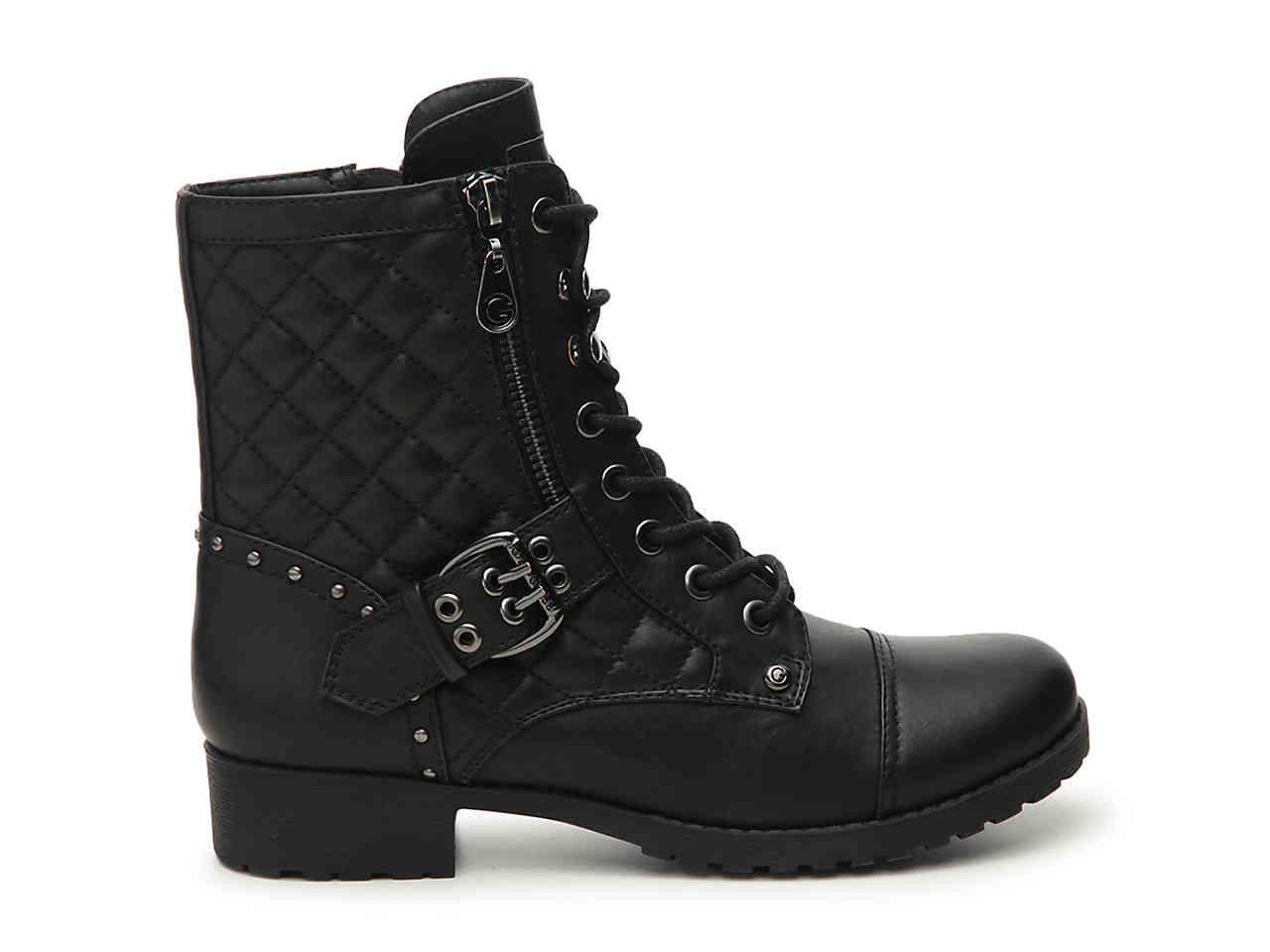 guess balmy combat boot