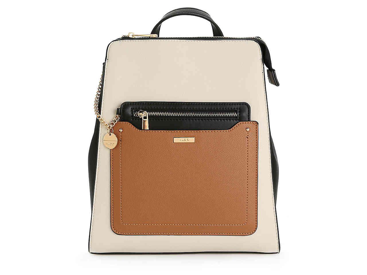 ALDO Portwine Backpack in Cream/Cognac/Black (Black) Lyst