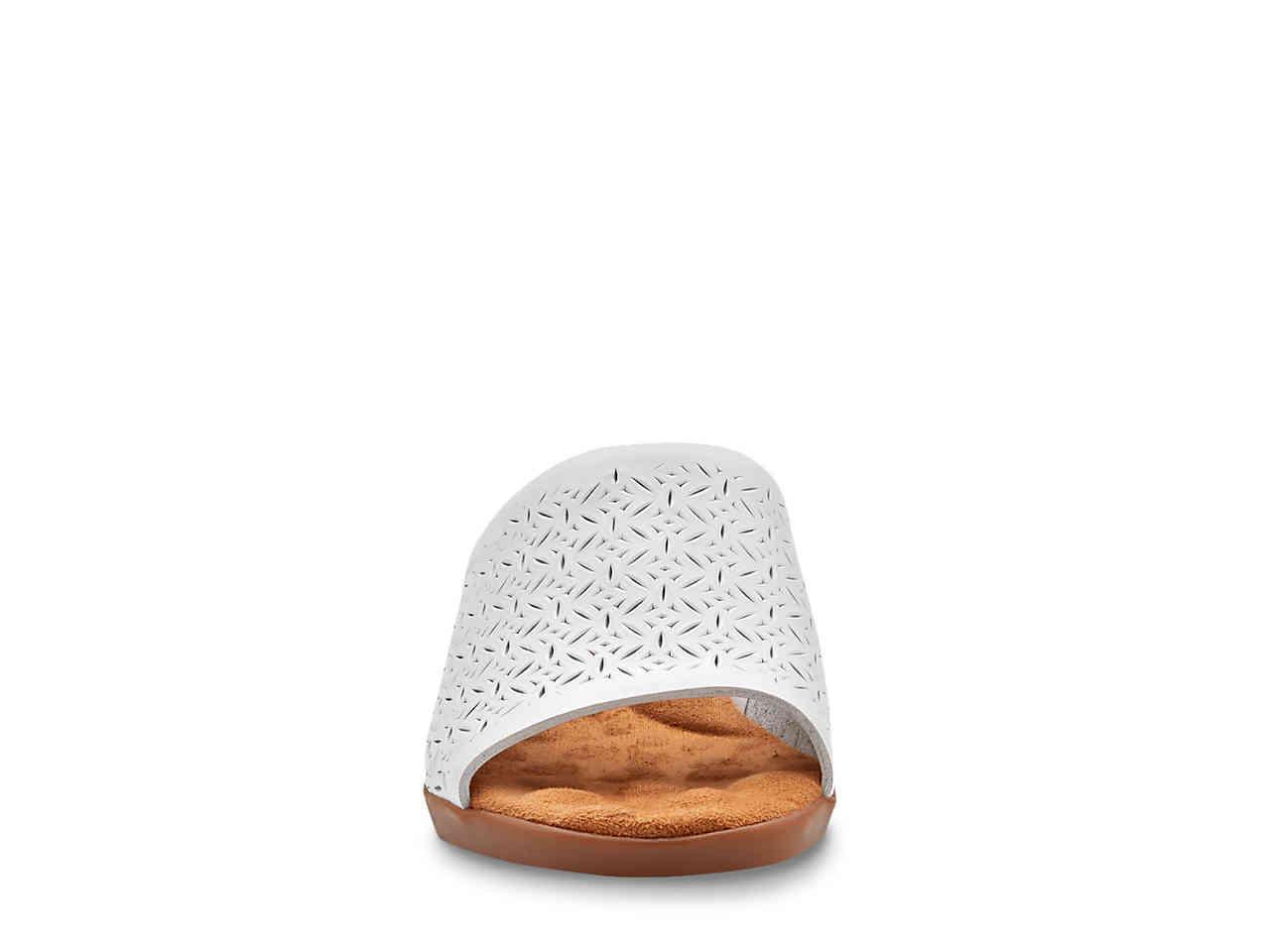 Walking Cradles Leather Kaye Sandal in White - Lyst