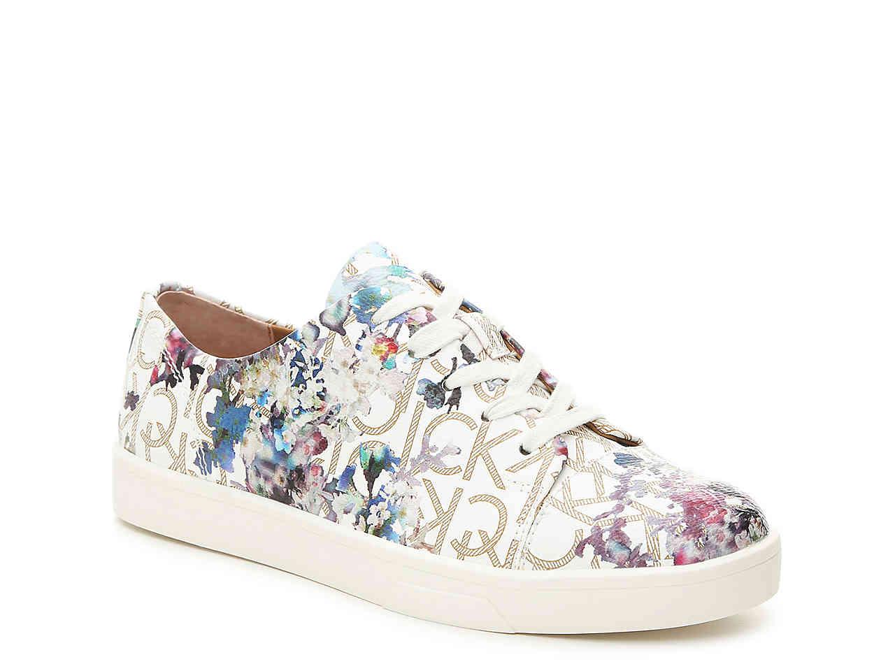 calvin klein brown sneakers