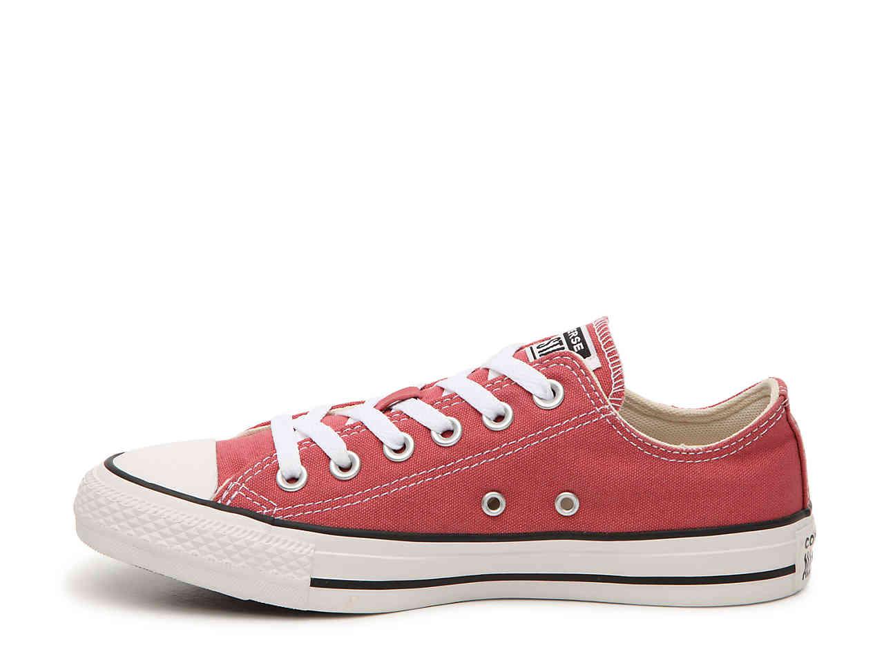 salmon pink converse