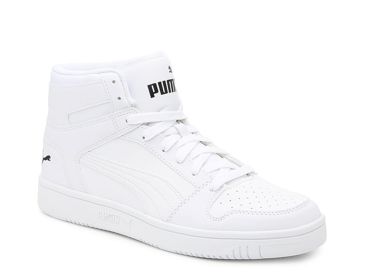 PUMA Rebound Layup Sl High-top Sneaker in White for Men | Lyst