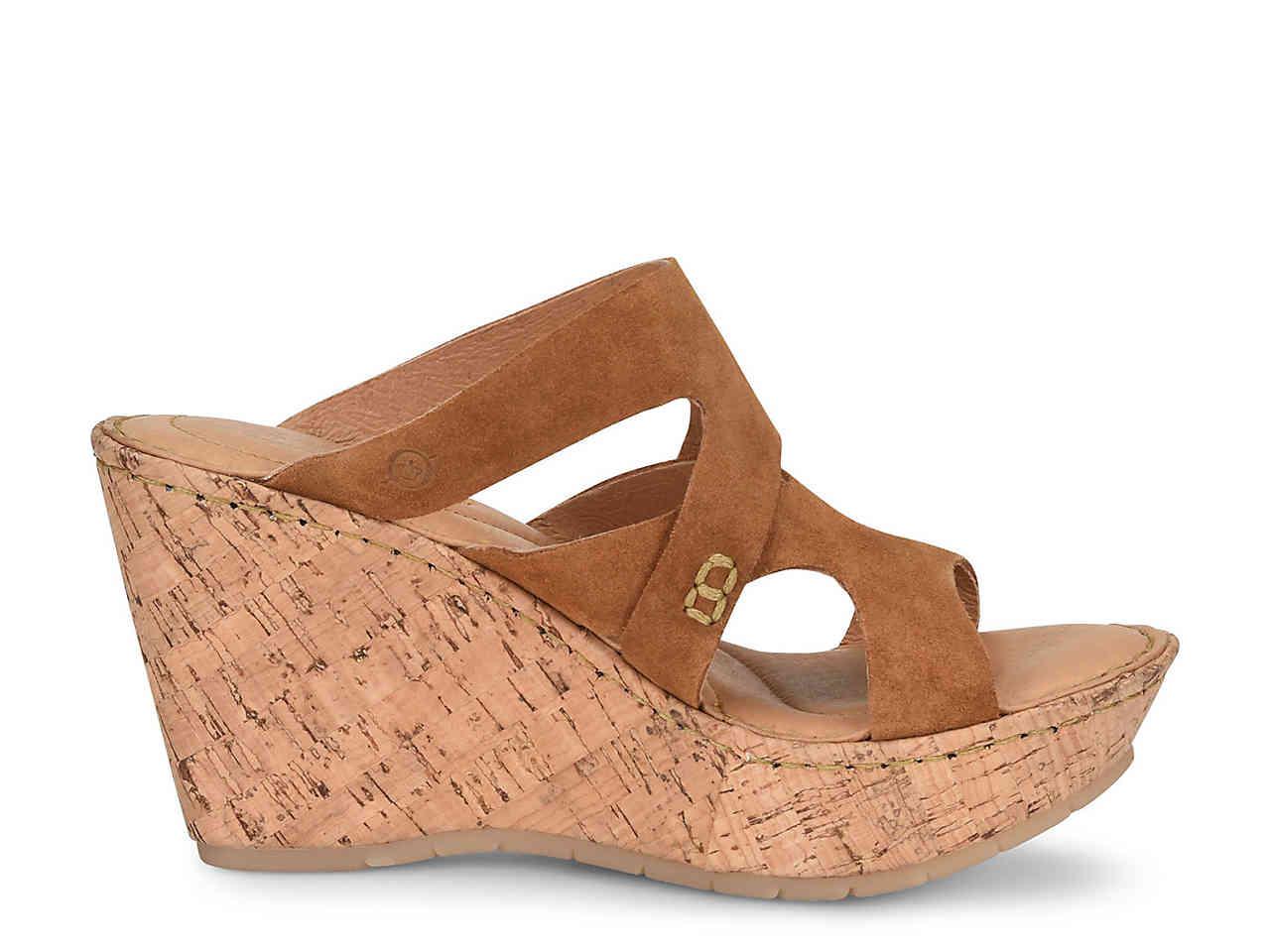 born andreas wedge sandal