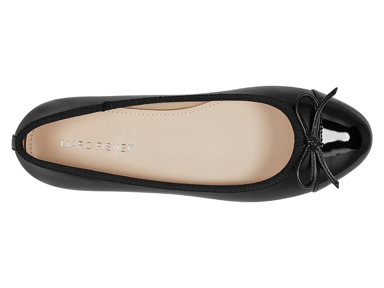 Marc Fisher Jodi Ballet Flat in Black Lyst