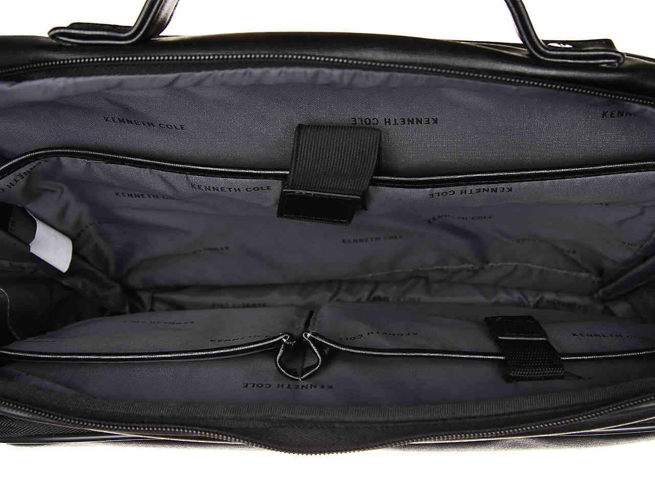 Cole Reaction Encased Leather Messenger Bag in Black for Men Lyst