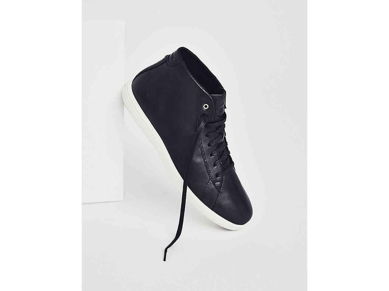 cole haan grand crosscourt high top black