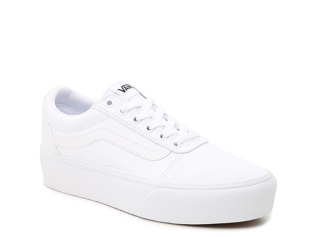 vans ward platform canvas