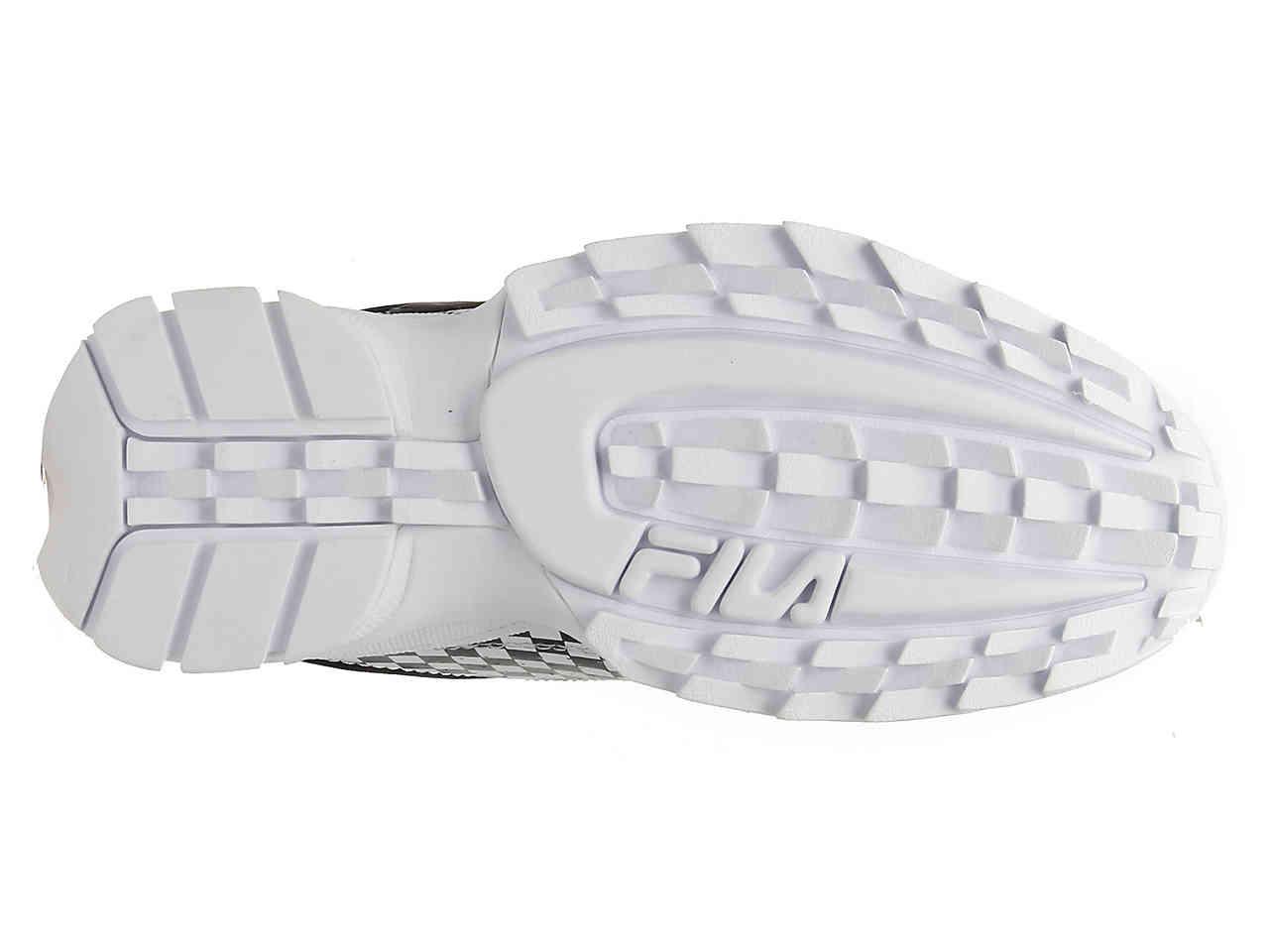 fila checkered sneakers