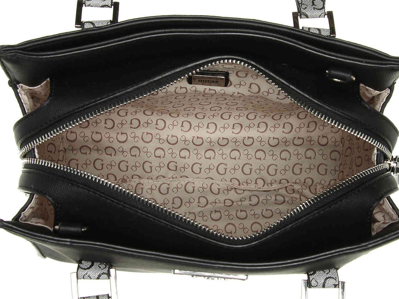 fashionbagincolombolover4: Satchel Guess Black Handbag : Amazon Com