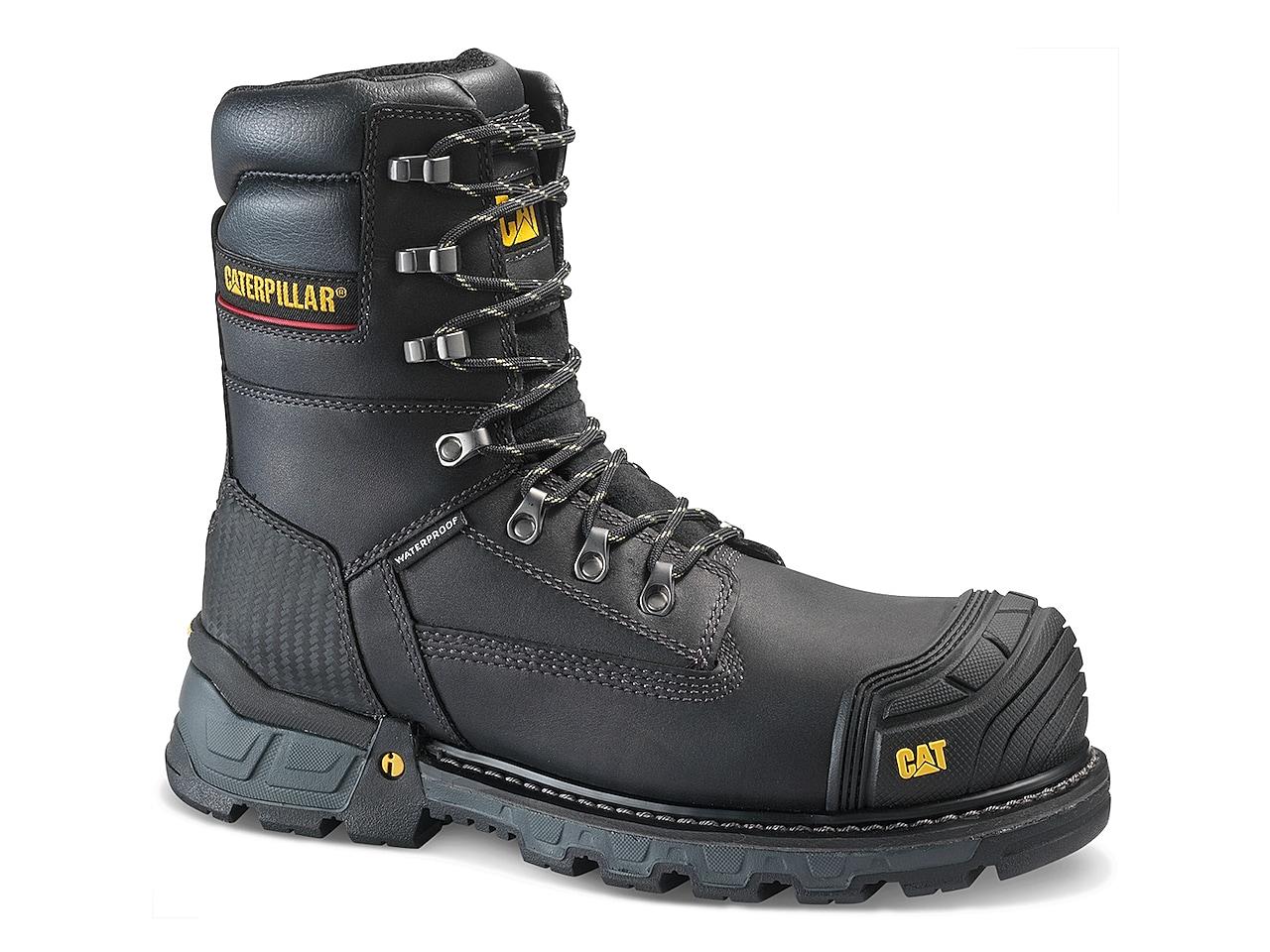 Caterpillar Excavator Xl 8" Work Boot in Black for Men | Lyst